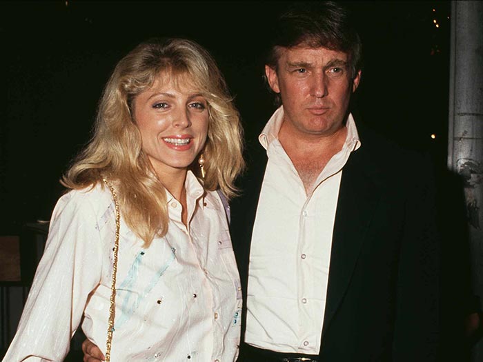 Дональд Трамп и Марла Мейплз 3