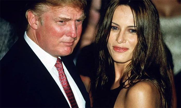 Дональд Трамп и Мелания Кнаусс 2