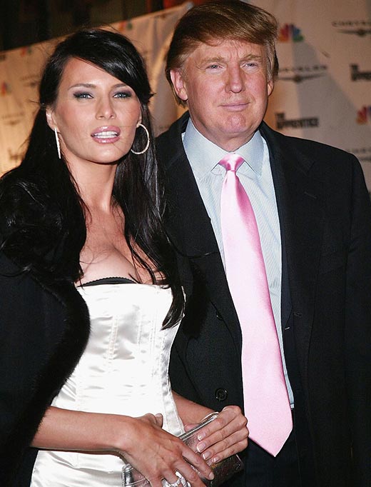 Дональд Трамп и Мелания Трамп 2