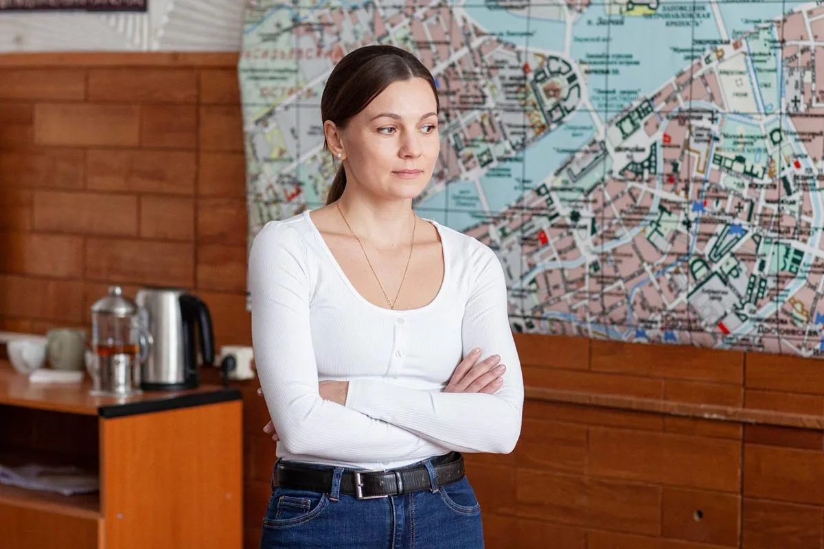 Екатерина Рябова в сериале Филин Екатерина Рябова в сериале Филин