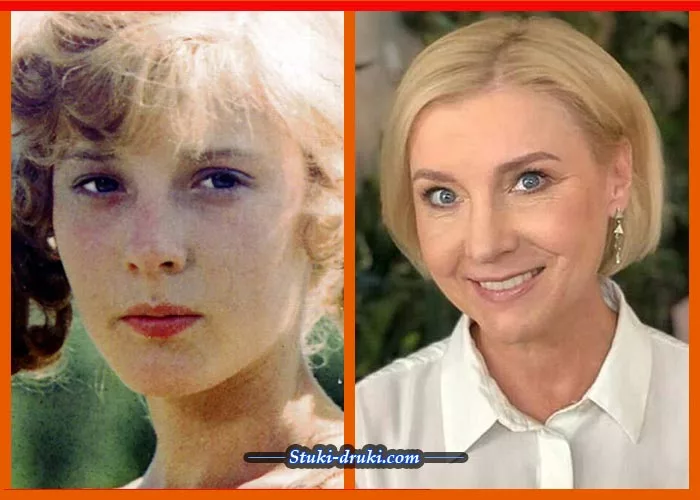 Елена Кищик тогда и сейчас Елена Кищик в детстве и сейчас