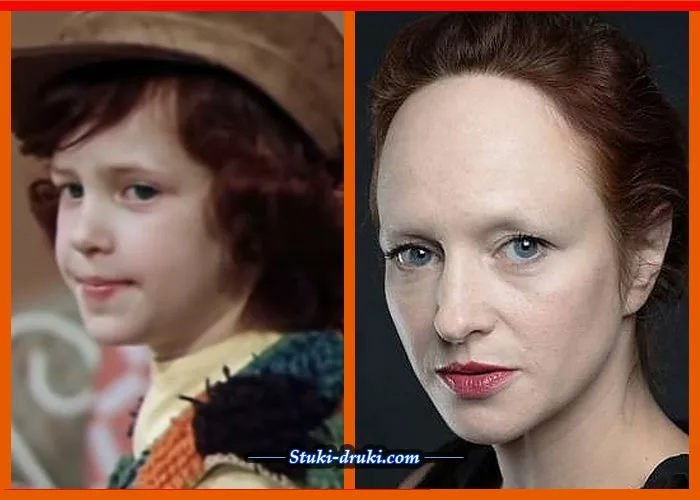 Елена Морозова в детстве и сейчас