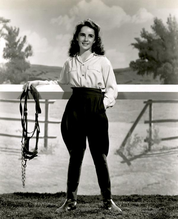 Элизабет Тейлор в фильме Национальный бархат Элизабет Тейлор в фильме Национальный бархат