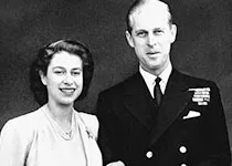 Елизавета II и принц Филипп