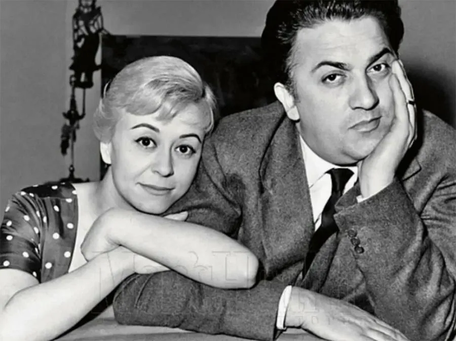 Федерико Феллини и Джульетта Мазина Федерико Феллини и Джульетта Мазина