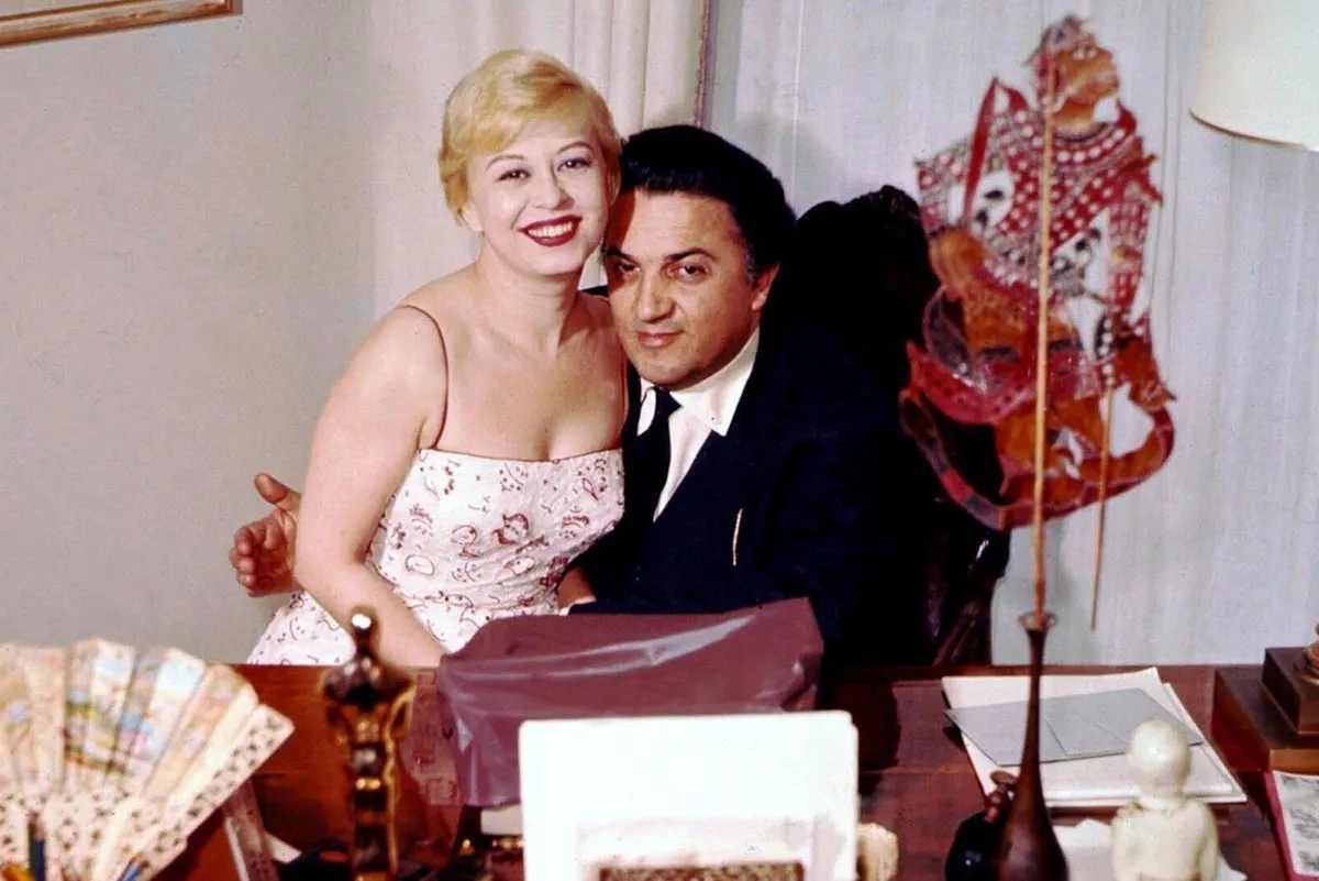 Федерико Феллини и Джульетта Мазина Федерико Феллини и Джульетта Мазина 3