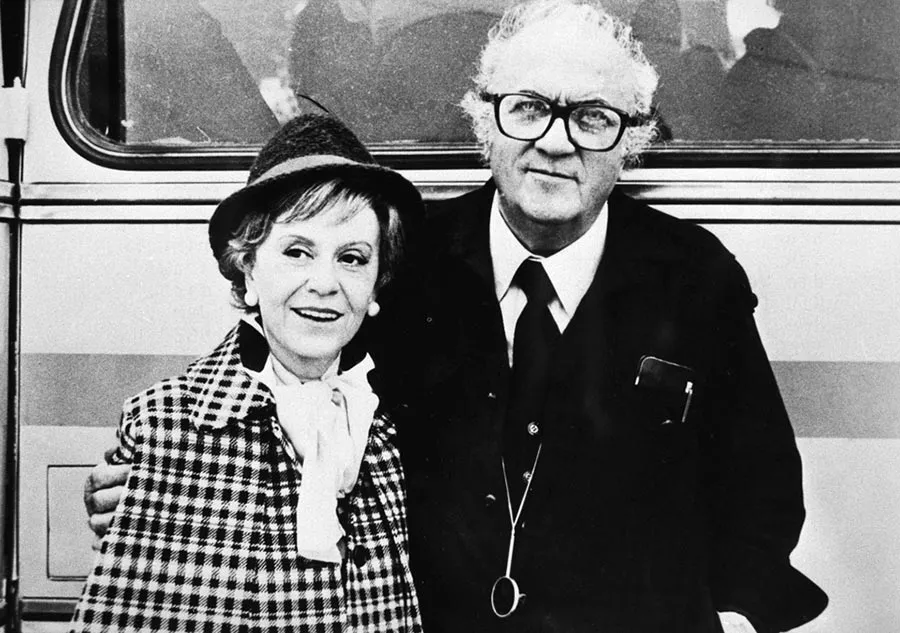 Федерико Феллини и Джульетта Мазина Федерико Феллини и Джульетта Мазина 6