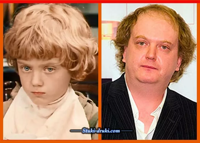 Федор Стуков в детстве и сейчас