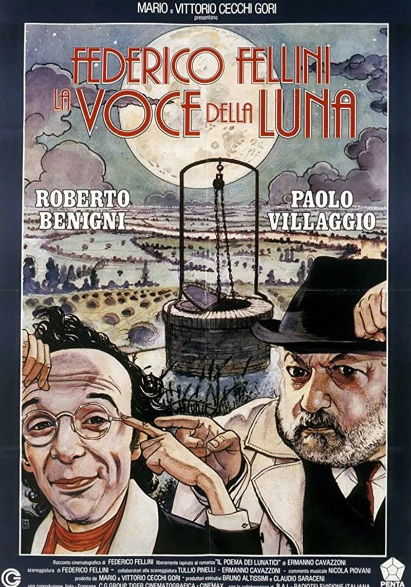 Постер фильма Федерико Феллини Голос луны