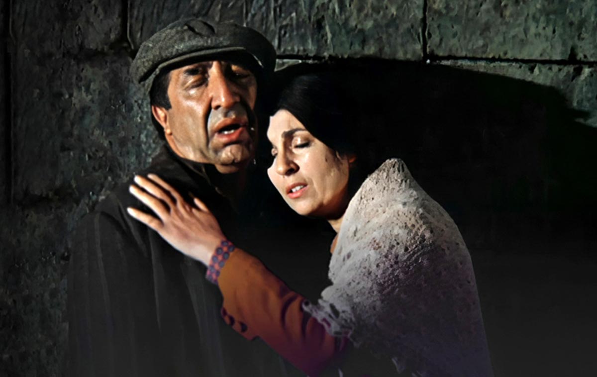 Фрунзик Мкртчян в фильме Танго нашего детства