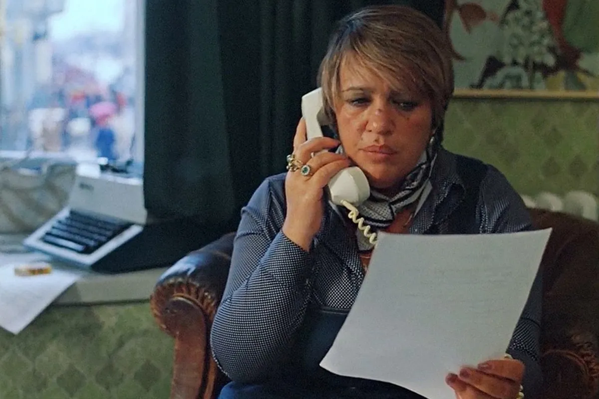 Галина Волчек в фильме Осенний марафон