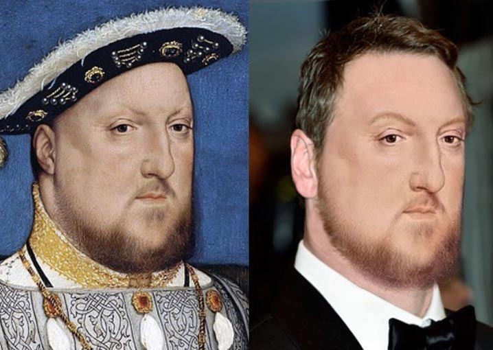 Генрих VIII Тюдор тогда и сейчас Генрих VIII Тюдор тогда и сейчас