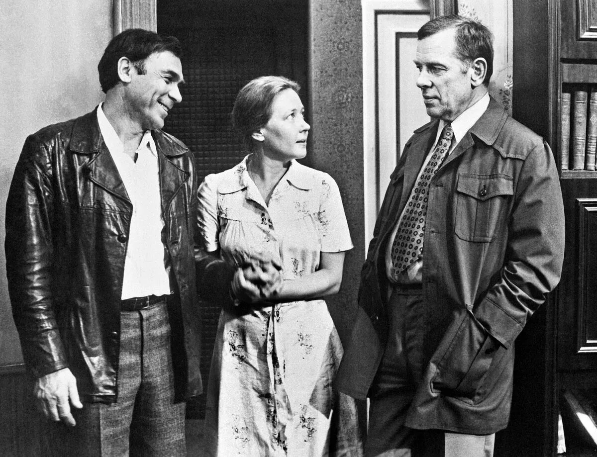 Георгий Жженов в фильме Чужая