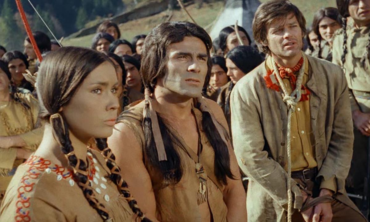 Гойко Митич в фильме Братья по крови