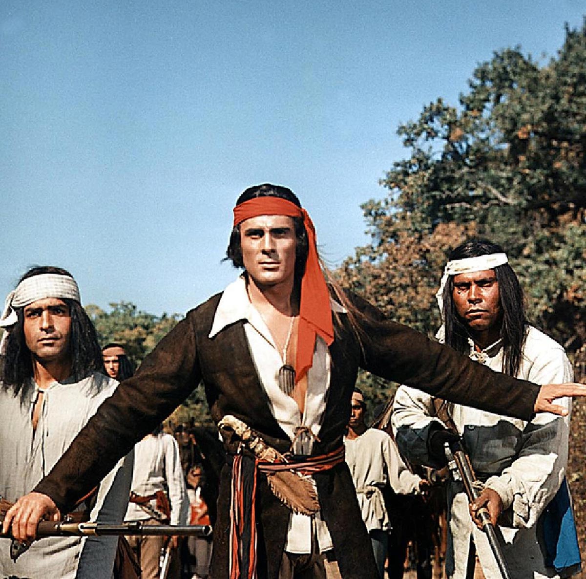 Гойко Митич в фильме Оцеола