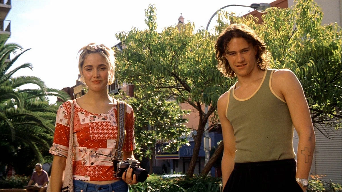 Хит Леджер в фильме Пальцы веером Хит Леджер в фильме Пальцы веером