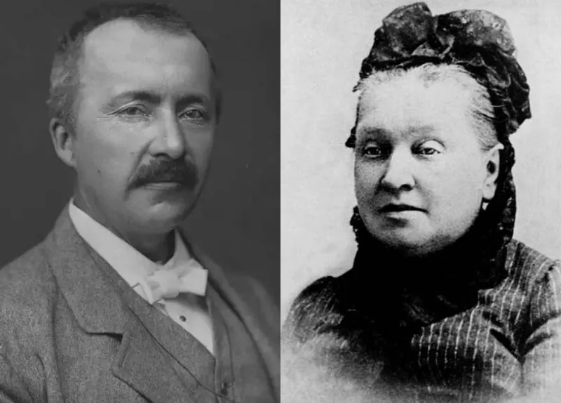 Генрих Шлиман и Екатерина Лыжина Генрих Шлиман и Екатерина Лыжина