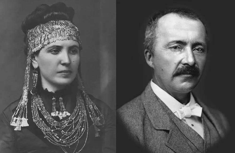 Генрих Шлиман и София Энгастромену 2