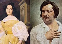 Оноре де Бальзак и Эвелина Ганская