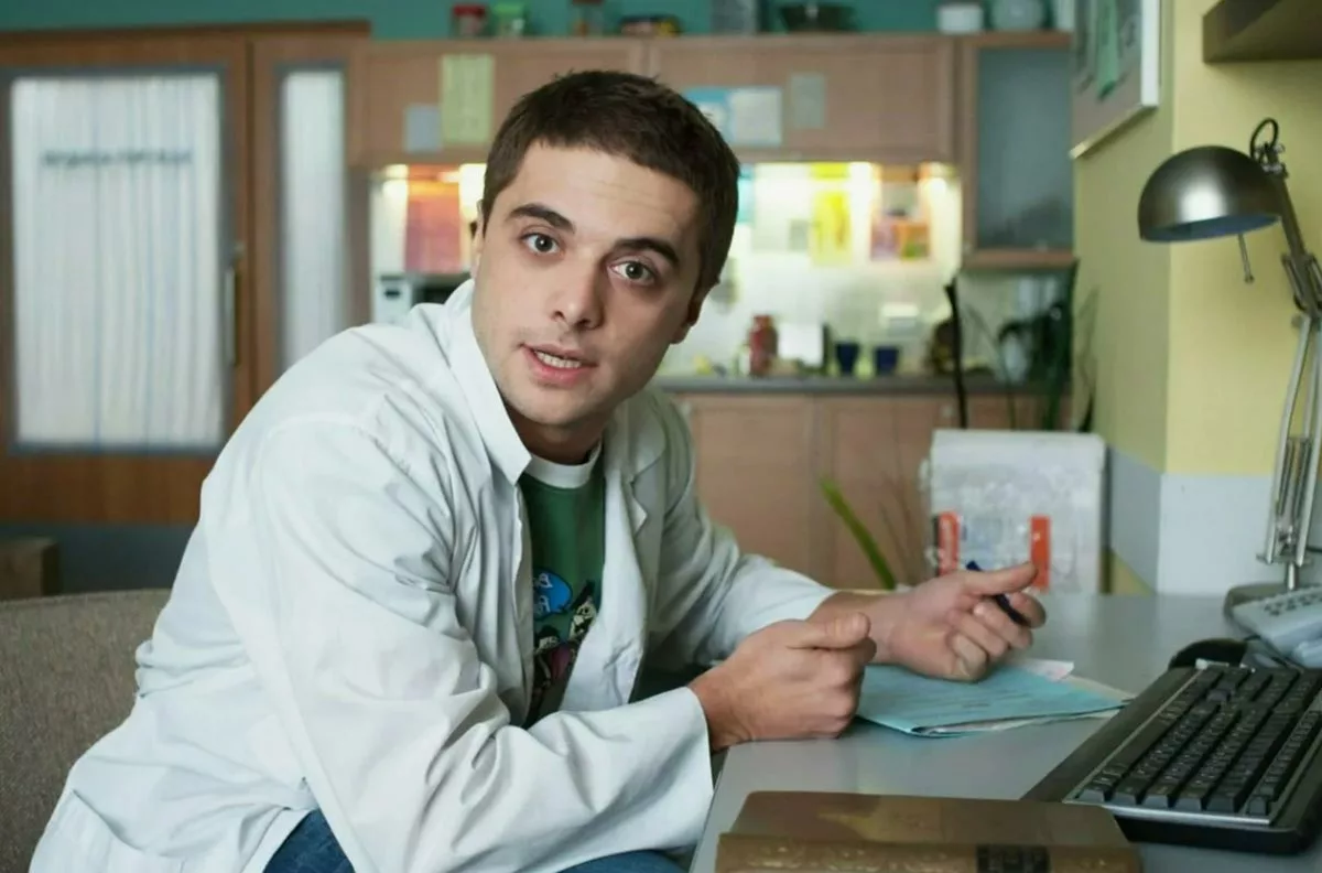 Илья Глинников в сериале Интерны Илья Глинников в сериале Интерны
