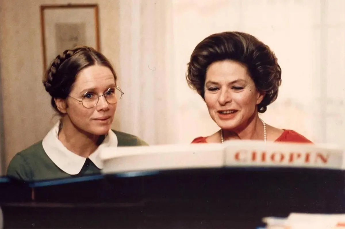 Ингрид Бергман в фильме Осенняя соната Ингрид Бергман в фильме Осенняя соната