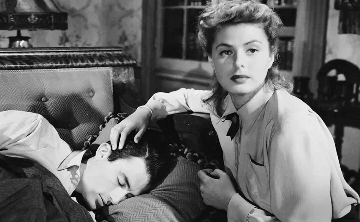 Ингрид Бергман в фильме Заворожённый Ингрид Бергман в фильме Заворожённый