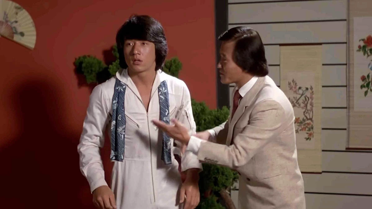 Джеки Чан в фильме Пушечное ядро Джеки Чан в фильме Пушечное ядро