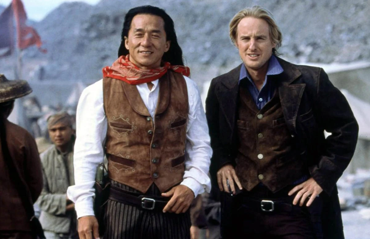 Джеки Чан в фильме Шанхайский полдень Джеки Чан в фильме Шанхайский полдень