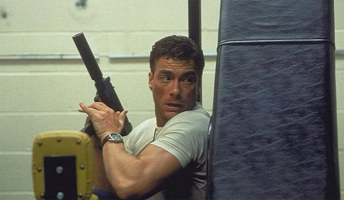 Жан-Клод Ван Дамм в фильме Внезапная смерть Жан-Клод Ван Дамм в фильме Внезапная смерть