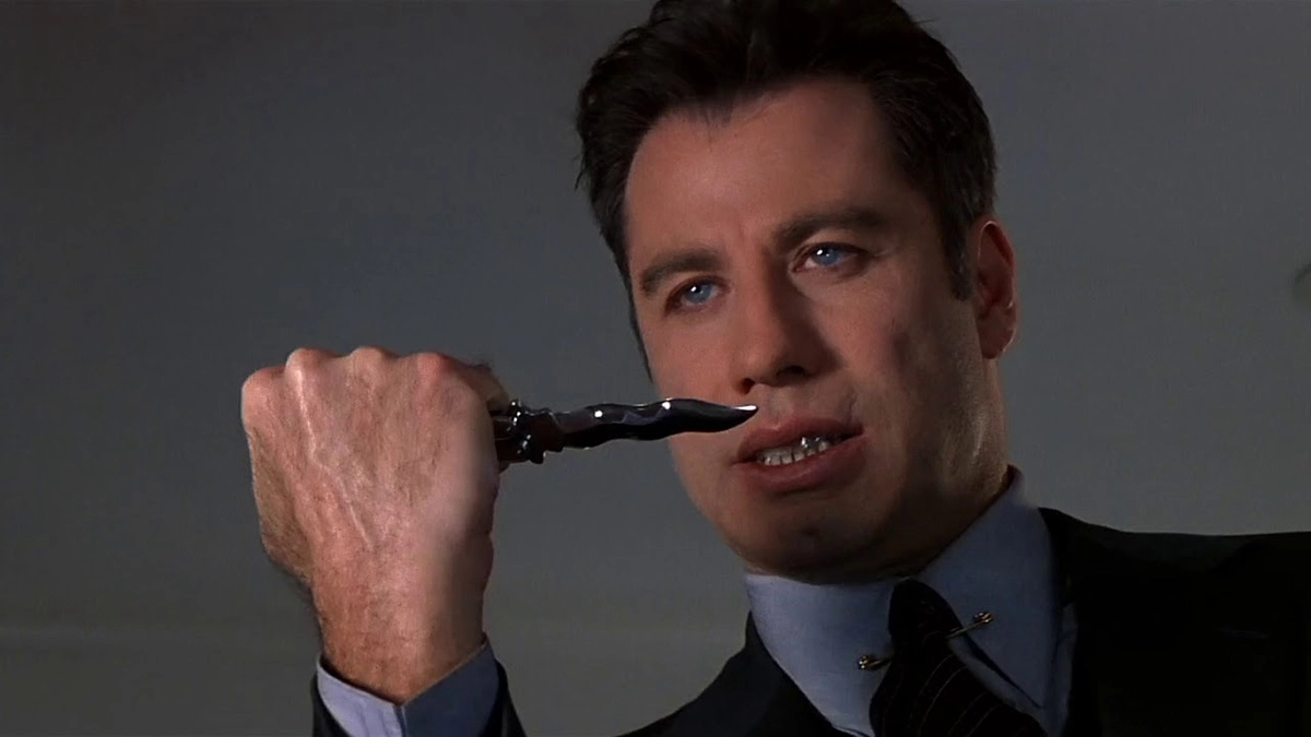 Джон Траволта в фильме Без лица Джон Траволта в фильме Без лица