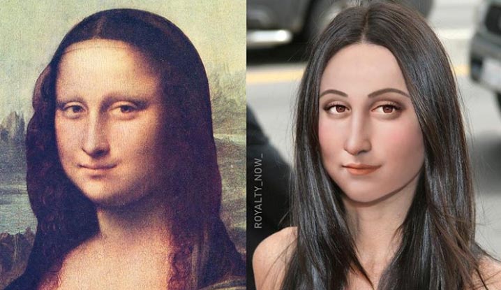 Джоконда тогда и сейчас Джоконда тогда и сейчас
