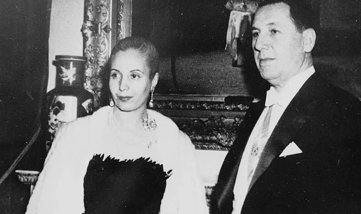 Хуан Перон и Эва Перон