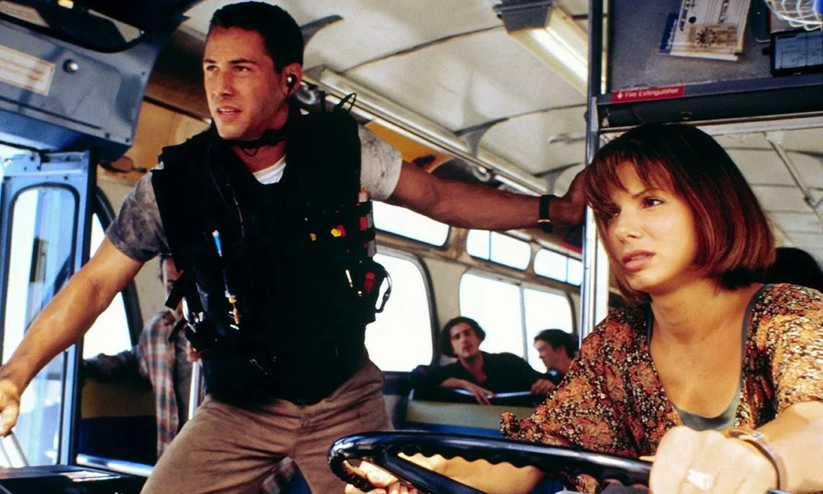 Киану Ривз в фильме Скорость Киану Ривз в фильме Скорость