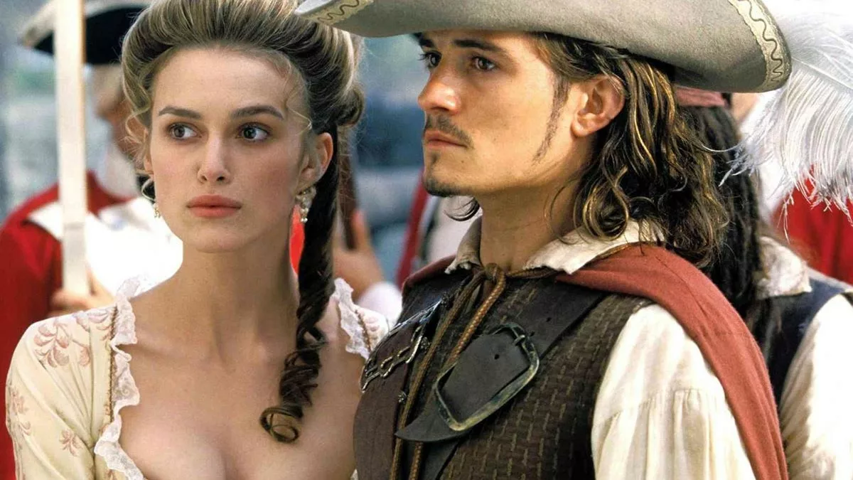 Кира Найтли в фильме Пираты Карибского моря 4