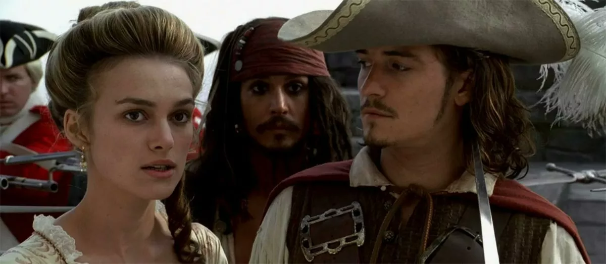 Кира Найтли в фильме Пираты Карибского моря 5