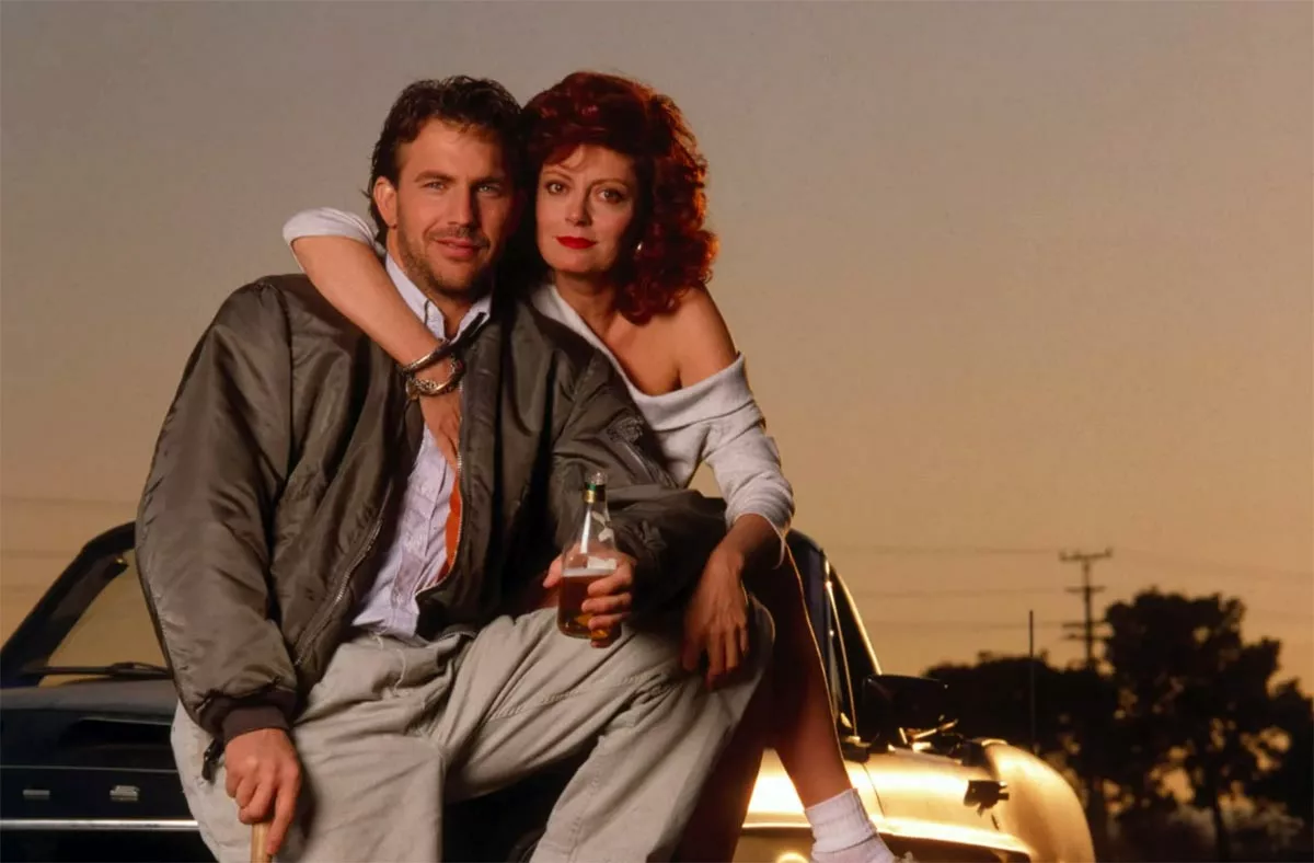 Кевин Костнер в фильме Дархэмские быки Кевин Костнер в фильме Дархэмские быки