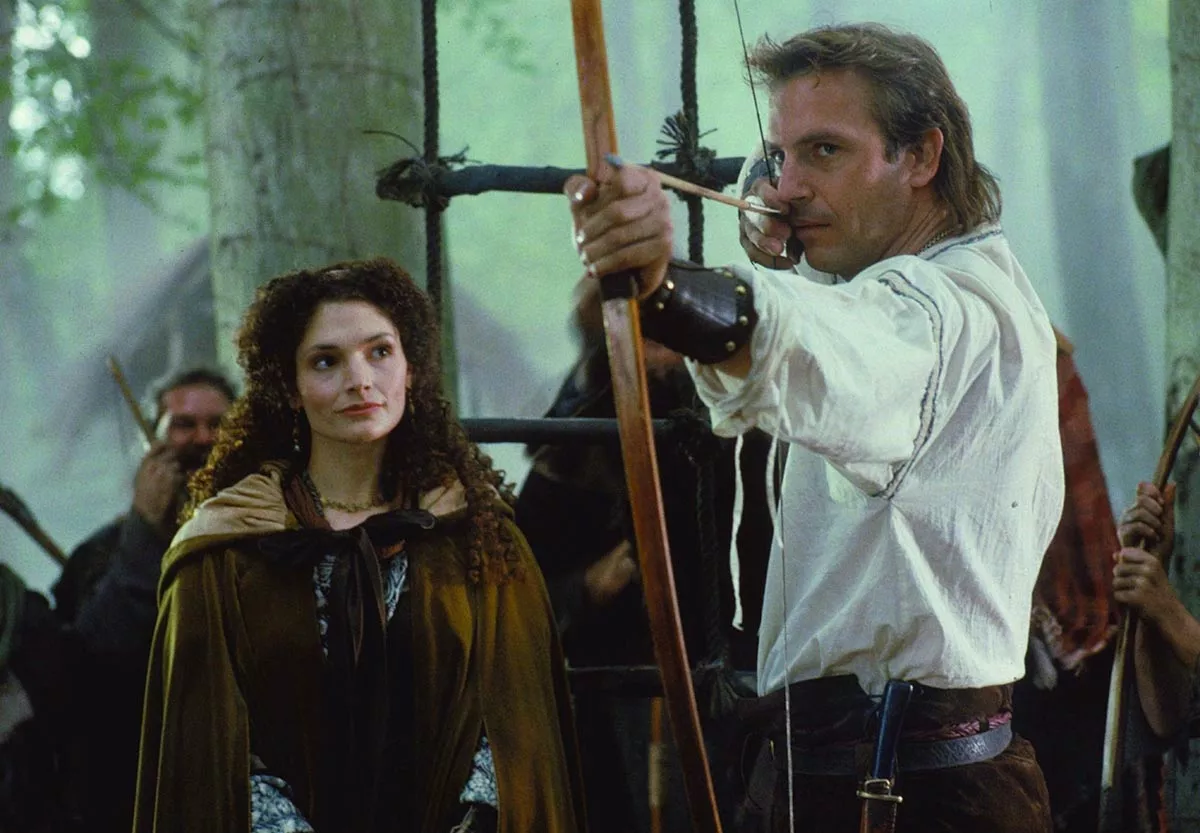 Кевин Костнер в фильме Робин Гуд: Принц воров Кевин Костнер в фильме Робин Гуд: Принц воров