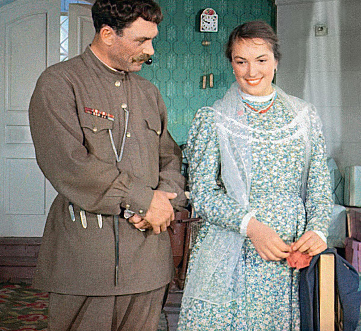 Клара Лучко в фильме Кубанские казаки 3