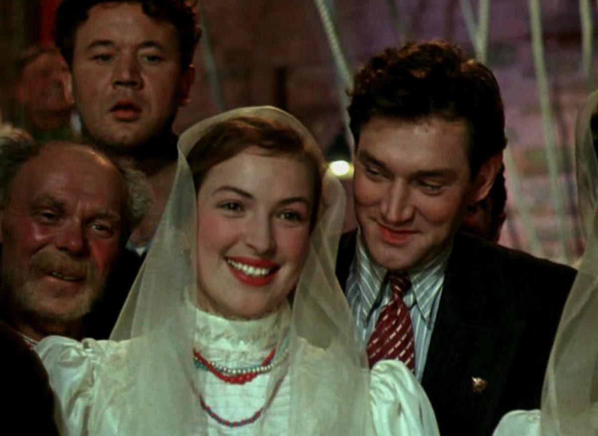 Клара Лучко в фильме Кубанские казаки 4