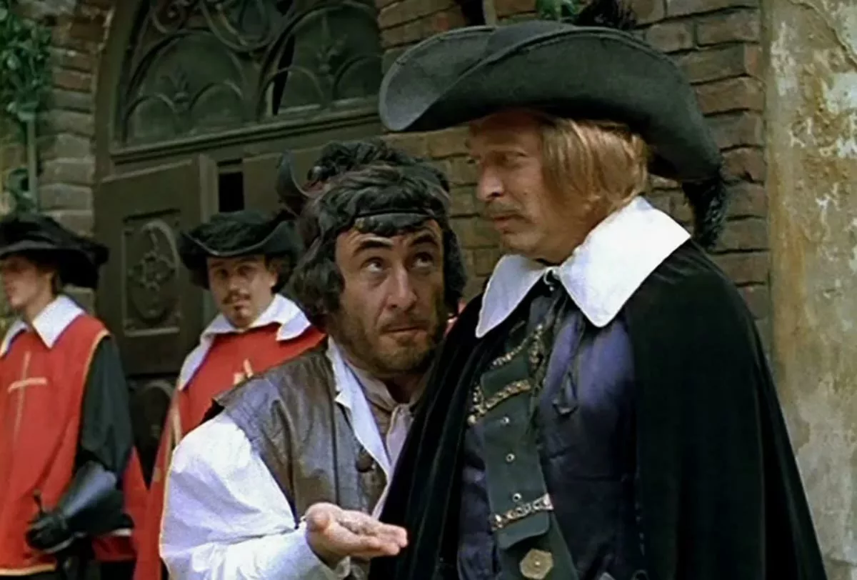 Леонид Каневский в фильме Д'Артаньян и три мушкетёра 2