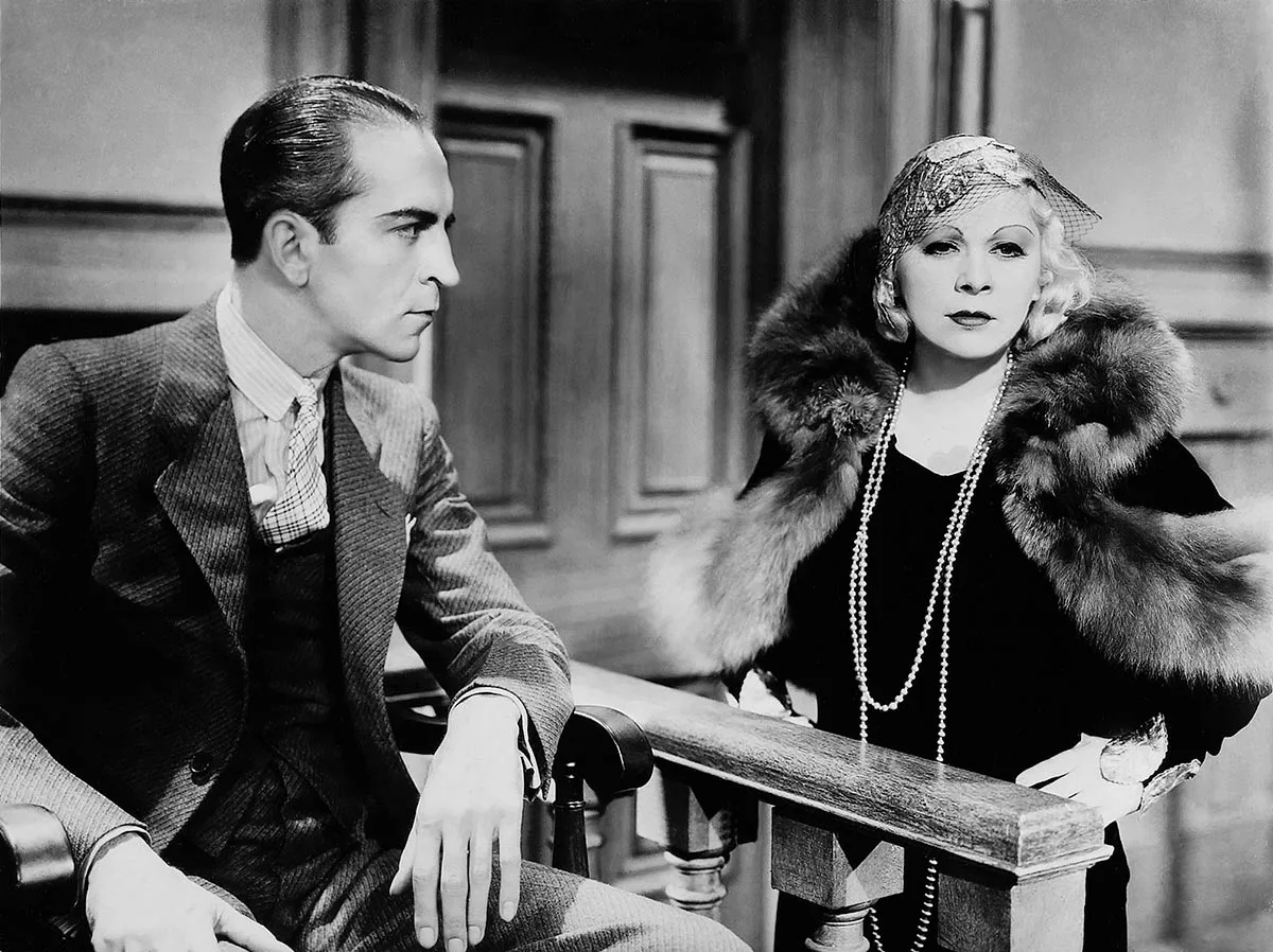 Мэй Уэст в фильме Я - не ангел