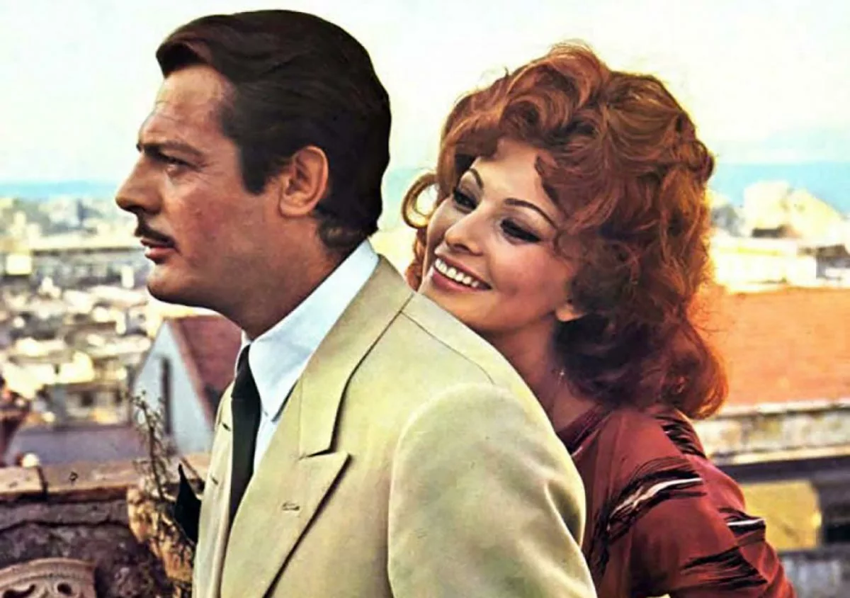 Марчелло Мастроянни в фильме Брак по-итальянски Марчелло Мастроянни в фильме Брак по-итальянски