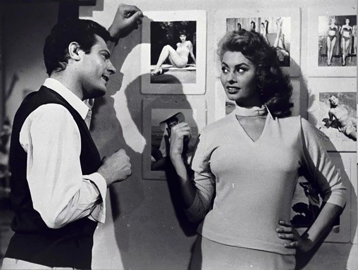 Марчелло Мастроянни в фильме Счастье быть женщиной Марчелло Мастроянни в фильме Счастье быть женщиной 2