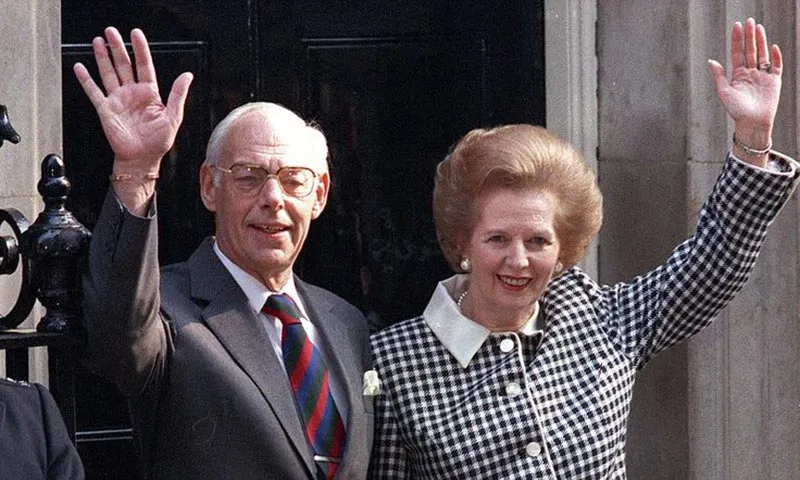 Маргарет Тэтчер и Денис Тэтчер 5