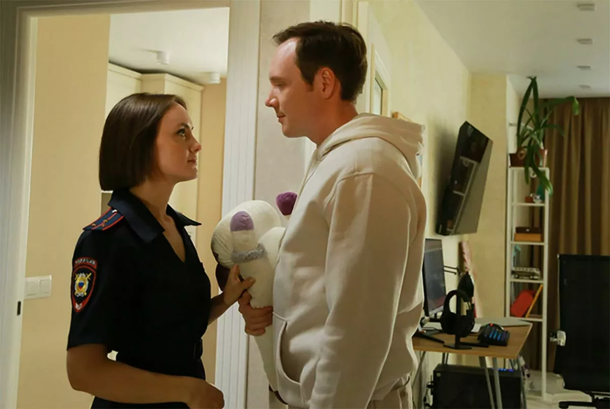 Мария Скуратова в фильме Защитная реакция