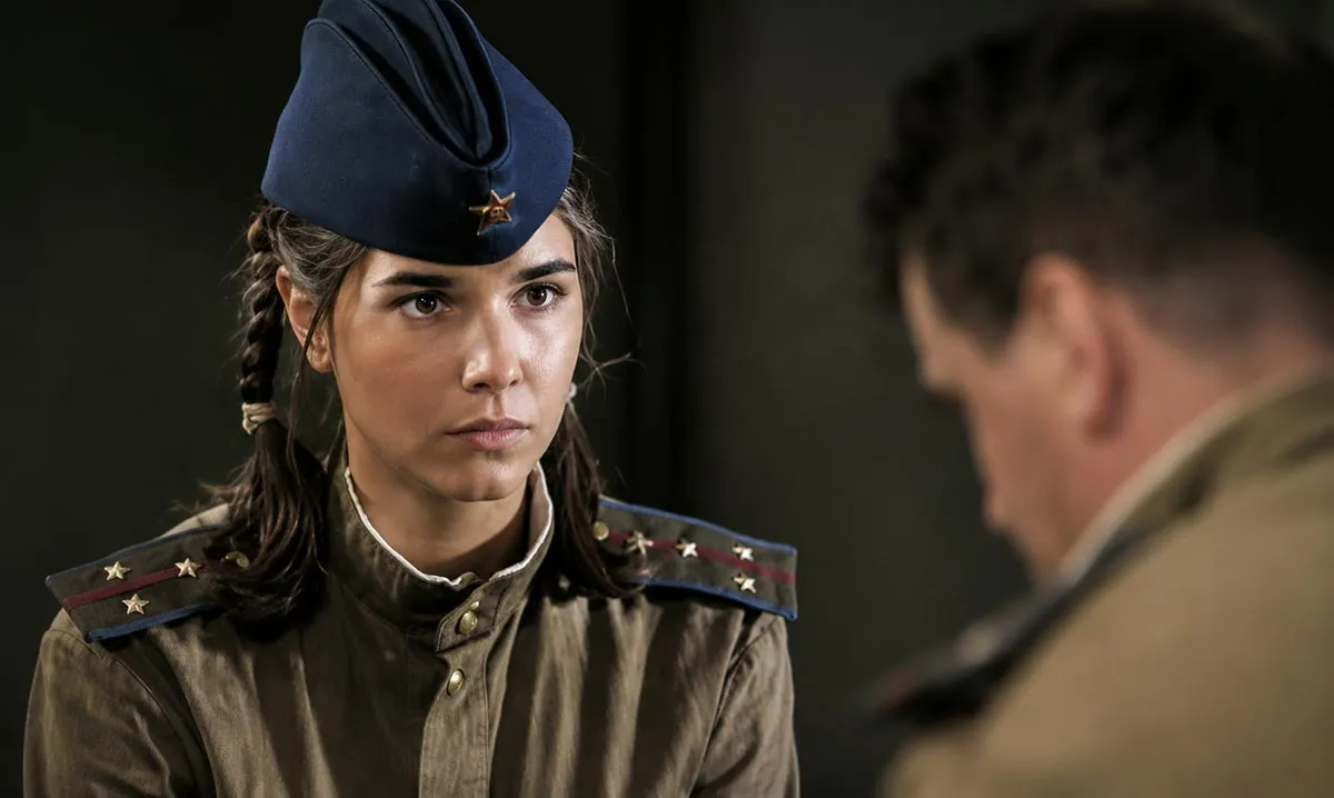 Мария Андреева в сериале Истребители Мария Андреева в сериале Истребители