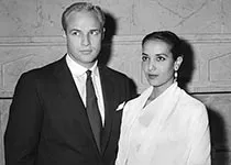 Марлон Брандо и Анна Кашфи