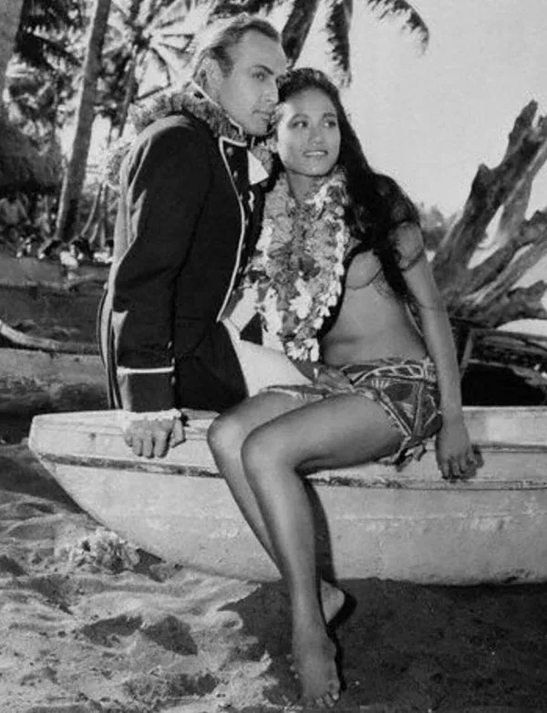 Марлон Брандо и Тарита Териипиа 3