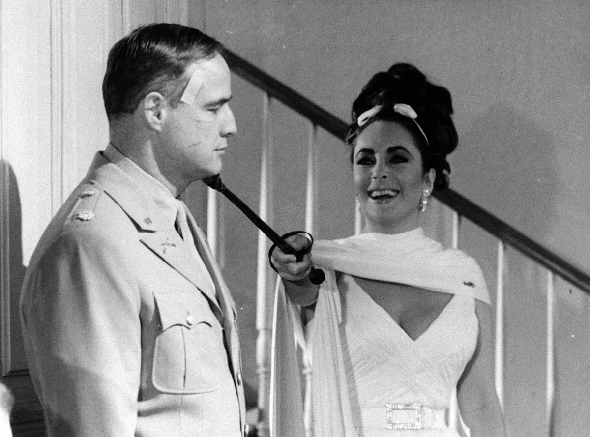 Марлон Брандо в фильме Блики в золотом глазу