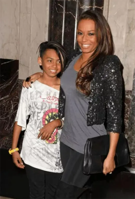 Мел Би с дочерью от Эдди Мерфи 2